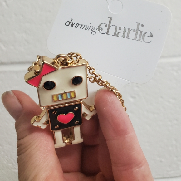 New Secret Stash Female Robot Necklace. - Picture 15 of 15